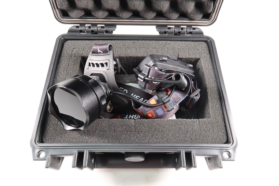 1.2 Footcandles Magnetic Particle Testing Headlight With 1 UV LED Light Source TMUV-40TB