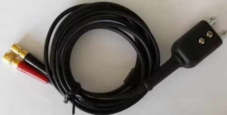 Equv. DA312 Probe Cable,Ultrasonic Cable ( Compatible With Style Plug Lemo 00 To One Large Microdot And One Small Microdot)