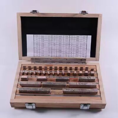 인증된 가이지 블록 세트 38 PCS 등급 0 슬리프 조 블록 1-100mm Tmteck에 의해 만든